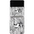 Disney Mickey Mouse Cityscape Sketch Galaxy Z Flip3 5G Skin